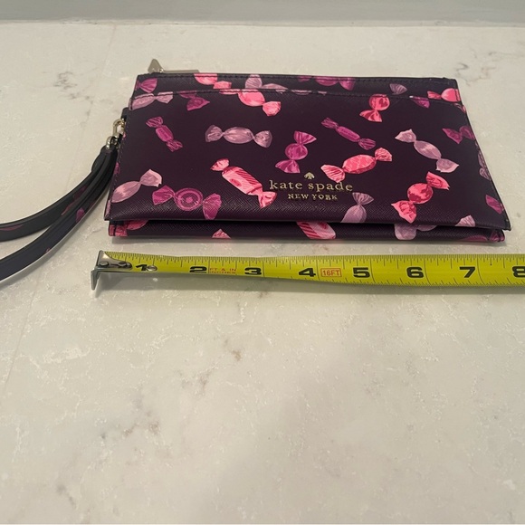Kate Spade Staci Candy Shop Wrapper Wristlet- Double Zip - Picture 6 of 7